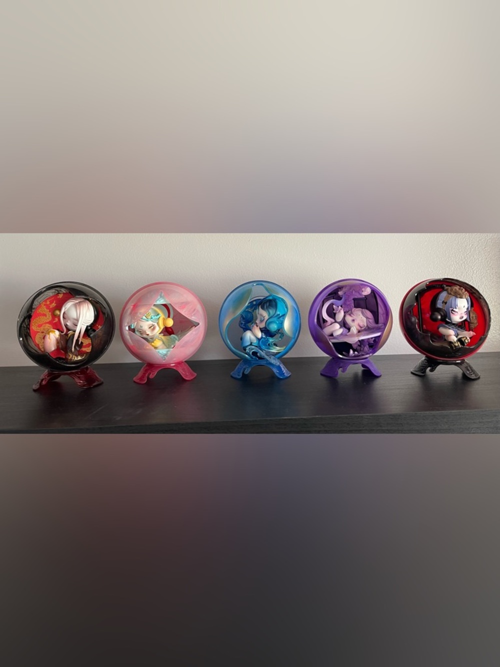 Skull Panda figures